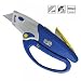 Produktbild S&R Automatisches Profi Teppichmesser 175mm, SK5, Wechssel per Knopfdruck, Handschutz, 5 Klingen