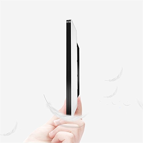 Delmkin LCD Wecker Ultra-dünne Klapp-Reisewecker Tragbare Digitale Wecker (schwarz) - 5