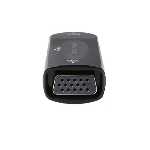 IDEAPRO HD 1080p HDMI-Buchse auf VGA-weibliche Konverter Adapter Dongle mit 3,5 mm Audio für Laptop PC Projektor HDTV PS3 Xbox STB Blu-Ray DVD - 4