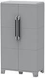Ideal también para exteriores: certificado IP43 gracias al sistema antilluvia y sus puertas batientes. Plástico enriquecido con protección ultravioleta.