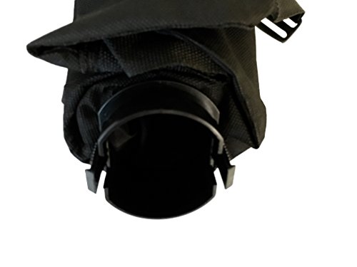 Fangsack passend für ALDI TOPCRAFT ELEKTRO LAUBSAUGER TCLS 2502, TCLS 2503, TCLS 2504, TCLS 2505. Auffangsack für Laub Bläser Sauger - 2