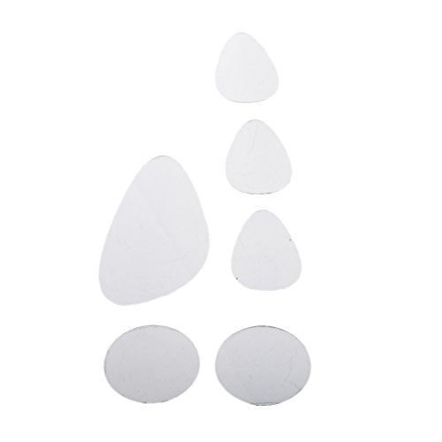 Preisvergleich Produktbild MagiDeal 3D Schmetterlinge / Kreis / Blumen Spiegel Wandaufkleber, Wanddeko für Wohnzimmer Schlafzimmer Badezimmer - 12× Regentropfen-Silber