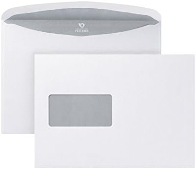 Post Horn Velox 02540148 3570172 Window Case – ISK Trapezium Cut, Gummed C5 162 x 229 mm 80 g Pack of 500 White