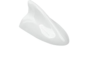 WUURAA Antena de Aleta de tiburón para Coche, para MG ZS EV 2019-2021+ Antena de Aleta de tiburón para Coche señal de Radio Antenas FM/Am,D