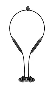 GIZMORE MN204 Wireless Bluetooth in Ear Neckband Earphone with Mic (Black)