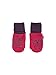 Ej Sikke Lej Baby Girls 0-24m Owl Fleece Handschuhe Plain Mittens, Pink (Cerise 202), 0-3 Months (Manufacturer size: 50/56)