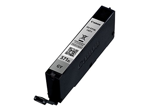 Canon CLI-571XL GY Cartucho de tinta original Gris XL para Impresora de Inyeccion de tinta Pixma TS8050-TS8053-TS8052-TS8051-TS9055-TS9050-MG7750-MG7751-MG7752-MG7753 reviews Canon CLI-571XL GY Cartucho de tinta original Gris XL para Impresora de Inyeccion de tinta Pixma TS8050-TS8053-TS8052-TS8051-TS9055-TS9050-MG7750-MG7751-MG7752-MG7753