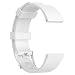 Produktbild FOONEE Silikon-Bänder für Fitbit Versa mit Hülle, Sport-Armband Ersatz-Armband Fitbit Versa, Bänder kompatibel Fitbit Versa SmartWatch Frauen Herren – Weiß, S
