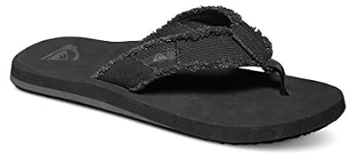 Quiksilver Monkey Abyss M SNDL Xkkc, Noir (Black/Black/Brown), 39