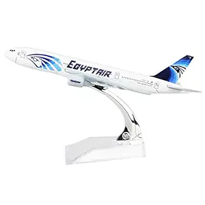 Qids Egypt Air Boeing 777 16cm Airplane Model
