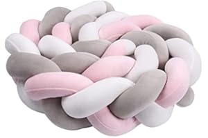 IIQI® geflochtenes Seitenschläferkissen, Stillkissen geflochten - geflochten - Stillen wie auf Wolken (A15,100cm)