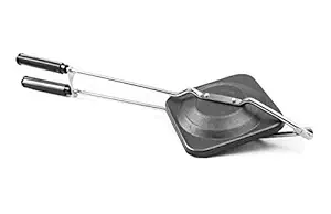 Sanman Black Coated Gas Sandwich Maker by Hello Steel