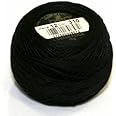 DMC Cotton Perle Thread Size 12 310 - per 10 Gram Ball