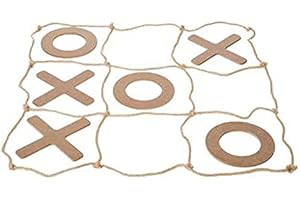 Paris Prix Be Toy's - Jeu de Morpion Géant 62cm Naturel