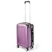 Produktbild Flexot Handgepäck - Trolley - Bordcase S - Koffer - Reisekoffer - Hartschale - mit Dehnfalte (Erweiterung), Doppelgriff, Zwillingsreifen, Violett - Lila