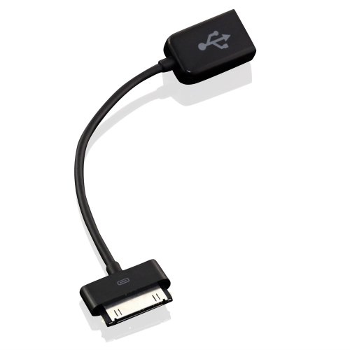 KanaaN Samsung Galaxy Tab USB – OTG Adapter mit Host-Modus – Galaxy Tab USB Female Kabel – für Galaxy Tab 7 Plus 7.7 8.9 10.1 10.1N Galaxy Tab 2 10.1 P5100 P5110, Galaxy Tab 2 7.0 P3100 - 3