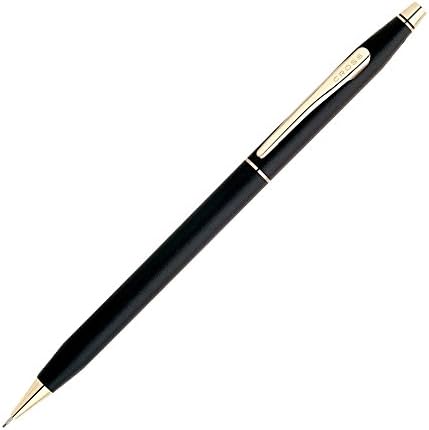 Cross Classic Century Pencil - Classic Black Gold Trim