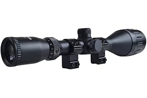 ARMERIAONLINE SINCE 1999 Ottica per Carabina ad Aria Compressa 4-12x50 AO CON ATTACCHI CANNOCCHIALE MIRINO per SLITTA DA 11MM 4,5