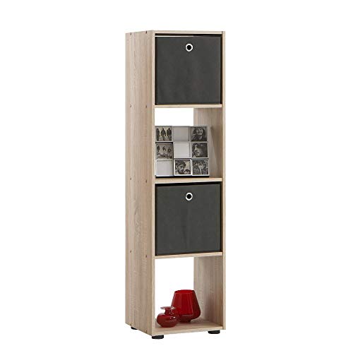 FMD Möbel 248-004 Raumteiler Mega 4 (B/H/T) 36.5 x 140.5 x 33 cm weiß
