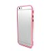 Produktbild HUAYANG Durable Silikon Gel Randabdeckung Haut angepasster Hülle Auto Frame für iPhone 6 4.7 "Neu (pink)