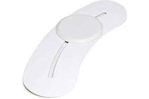 LJXiioo Tabla de Transferencia Deslizante Curvada para sillas de Ruedas, Ayuda de Transferencia de Asiento Giratorio y Tabla Deslizante para Ancianos, discapacitados y discapacitados