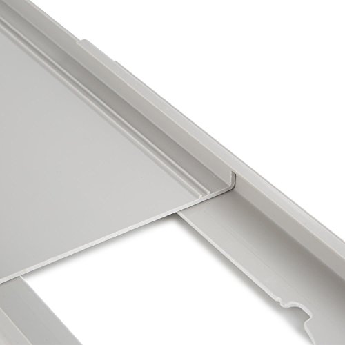 Klarstein Window Kit 3 Fensterabdichtung Schiebeabdichtung (für mobile Klimageräte und Pure Blizzard, PVC) weiß - 2