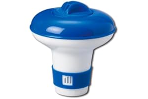 DPOOL Dosificador de Cloro Flotante Regulable para Pastillas de 20 Gramos (Pequeño (Pastillas de 20 gr.))