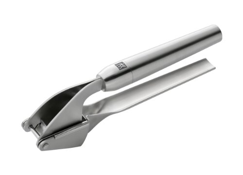 Zwilling Twin Pure steel Knoblauchpresse 190 mm (Satinierter Edelstahl, spülmaschinengeeignet)