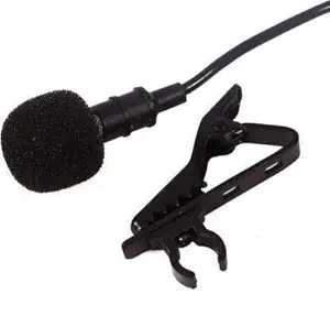 Lasmo 3.5mm Clip Microphone for YouTube | Collar Mike for Voice Recording | Lapel Mic Mobile, PC, Laptop, Android Smartphones, DSLR Camera