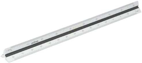 16353 No Dorapasu triangle scale architect for plastic 30cm vernier (japan import)