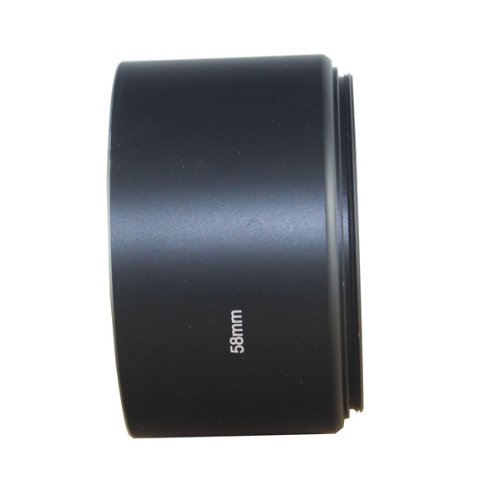 Leadasy 58mm Pare-soleil d objectif M  tal pour T  l  objectif