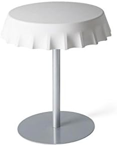 Polyethylene table lamp Fizzz Slide Dsign - Milky White, Medium