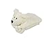 White Cuddle Dog Wheat Filled Neck Warmer Scarf (Unscented)