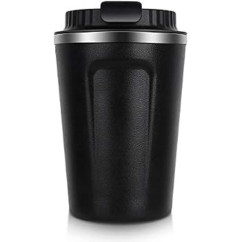 Pameil Edelstahl Thermobecher 380 Ml – Auslaufsicher, Isoliert, Hält Heiß/kalt Bis Zu 8 Stunden