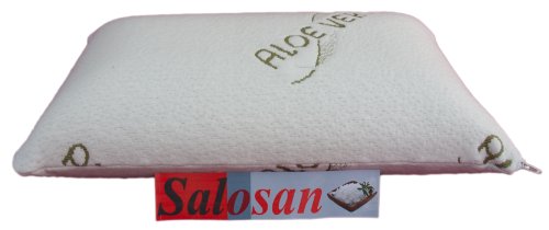 Salosan Orthopädisches Kinderkissen Reisekissen Visco Gelschaum Kopfkissen Nackenstützkissen 40x 24 x 12 cm - 2