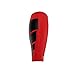 Produktbild Crewell Sports Knieschoner Kneepad Bein Sleeve Kalb Guard Protector Knie Pad für Fußball Basketball Radfahren Laufen, Rot, XL