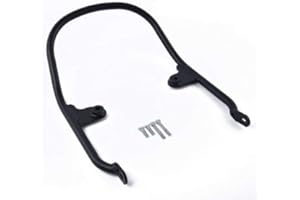 FATExpress Moto Grand Acier arrière Passager siège Main Barre d'appui Rail Queue poignée pour Z900RS Z900 RS Z 900 RS 2018 2019 2020 2021 2022 2023 Accessoires pièces (Black)