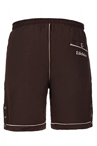 Trachten Badeshorts Badehose im Lederhosen Style braun, schwarz oder schlamm Gr. S-4XL - 3