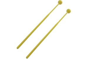 Hyclam 1 Paio Di Bacchette Di Sfera Con ABS Martello Di Marimba Accessori per Strumenti Musicali Di Percussione Kit Di Formazione per Principianti Forniture per La Aula