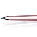 Precision Eyebrow Slant Tweezers | Perfectly Aligned Slanted Tip | Premium Quality | Remove Ingrown Hair | For Splinter, Tick and Glass Removal - Light Pink