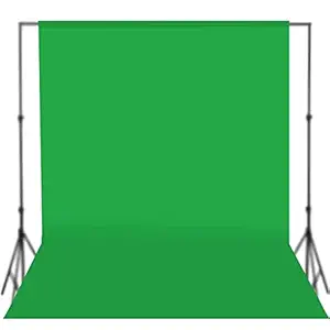 Boltove 8FTX14FT Green Backdrop Background Rod Pocket for Photography Backdrop,Photoshoot Background,Video production, Home Decoration,Weddings, Parties, Newborns, Product photography, Screen Video Recording, Curtain