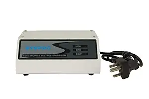 SYSPRO Voltage Stabilizer for Refrigerator Fridge Upto 350 litres Tabletop Stabilizer (Range 165-270 V)