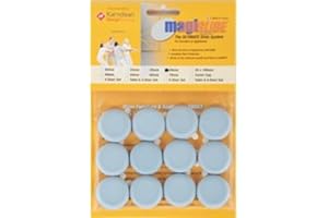 MAGIGLIDE (TM) MagiGlide PACK 12 X 30MM GLIDERS for Furniture & Appliances