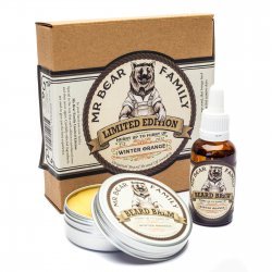 Mr Bear Limited Edition Winter Orange Beard Balm & Beard Brew
