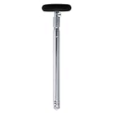 MDF® Babinski Telescoping 2.0 Neurological Reflex Hammer with built-in brush for cutaneous and superficial responses - Black (MDF535XT-11)