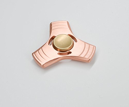 E-3LUE Fidget Spinner EDC Toy Exquisite Copper Hand Spinner DIY Puzzels for ADHD Autism HS25