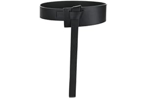 TOEECY Ceinture Femme Nouée Cuir Large Élastique Rétro Ceintures de Taille Mode pour Robes Manteaux