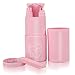 Produktbild JullyeleDEgant Travel Kit Wash Cup Shampoo Bad Creme Lagerung Tragbare Kamm Spiegel Sets