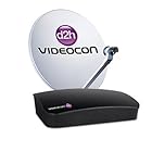 Videocon d2h Digital Set Top Box with 1 month Gold Maxi FREE