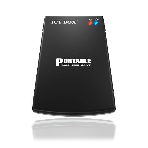 ICY BOX IB-250StU3 BH Externes Gehäuse für 2,5″ HDD/SSD (Bauhöhe bis 12,5 mm) mit USB 3.0, SATA III, UASP und Aluminium-Gehäuse schwarz - 2